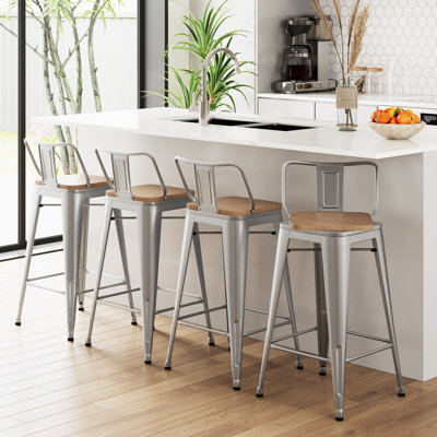 Tauber Swivel Counter Stool