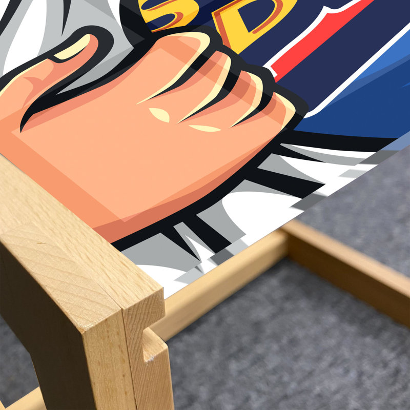 Jacques-Kad Sled Coffee Table, 90cm H x 62cm W x 40cm D