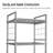 Natanel 16.9'' W Metal Shelving Unit