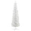 Arbre de Noël artificiel régulier (double) avec aiguilles blanches