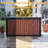 200-Gallon Cognac Walnut Resin Deck Box with Wood-Look Finish