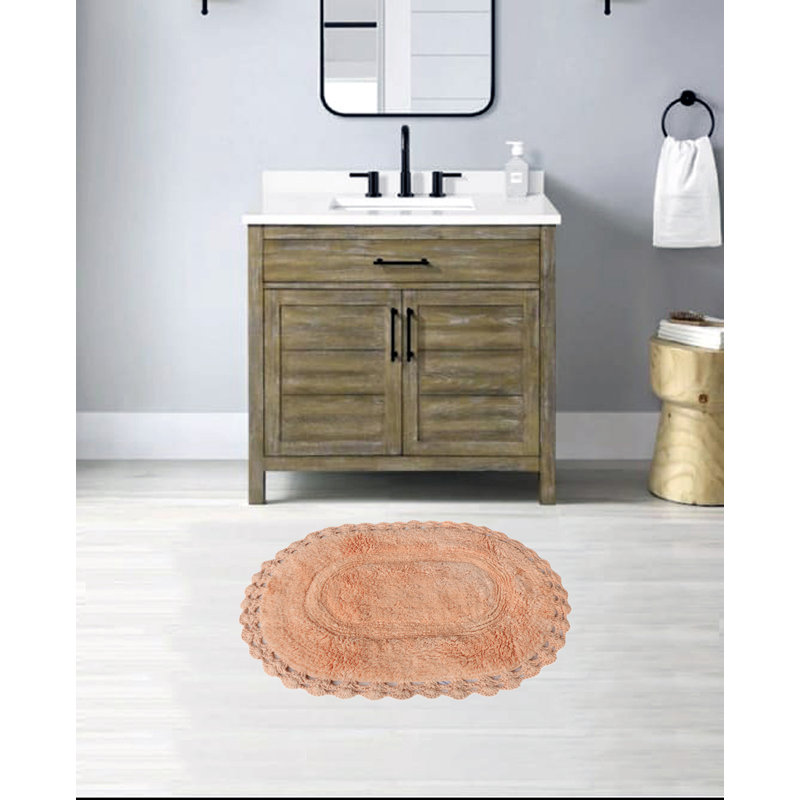 Tapis pour salle de bain Schrick, Pêche