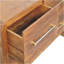 Commode 4 tiroirs Oakline en bois massif, brun, 4 tiroirs-2063944463