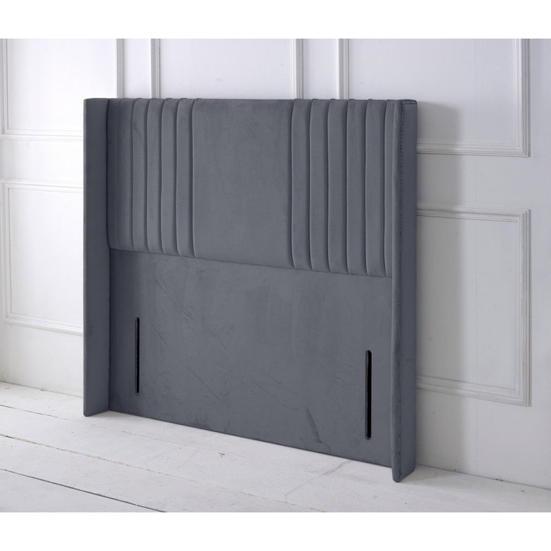 Upholstered Headboard, Single (3'), Grey