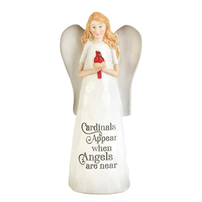 Les cardinaux se présentent lorsque la résine Angel