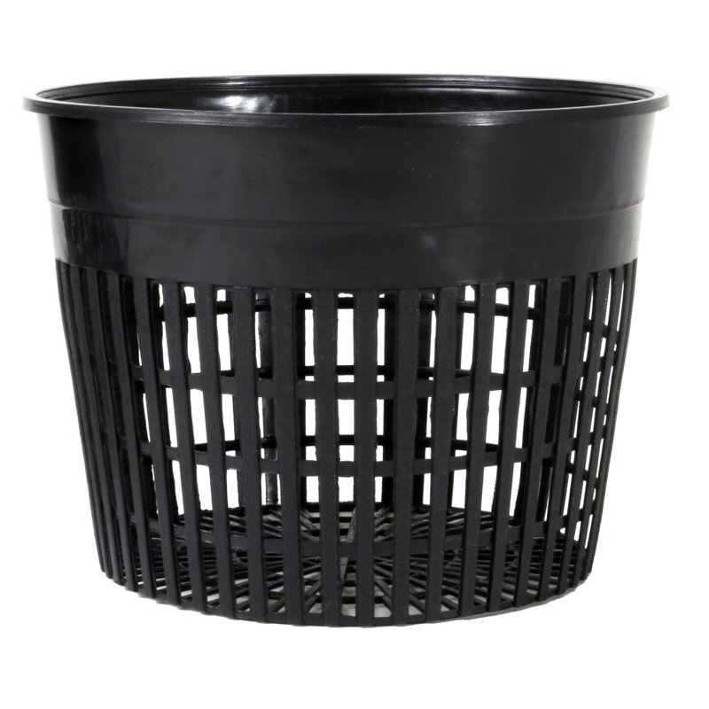 Pot de chambre en plastique, H 4,5 po x l 6 po x p 6 po