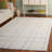 Ilyaas Hand-Tufted Wool and Cotton Plaid Rug-627299848