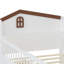 Structure de lit simple avec tiroirs de rangement, conception en bois pour enfants, lit plateforme avec garde-corps, tête de lit et échelle, aucun sommier requis, facile à assembler-1551588247