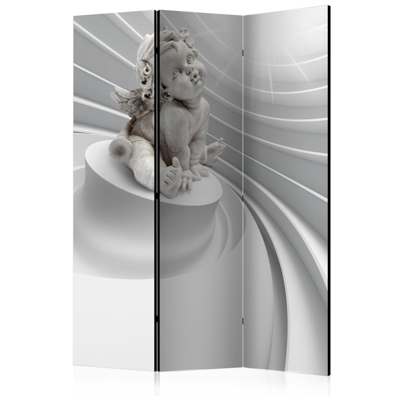 Mekhag 172cm H Solid Wood Folding Room Divider, 3