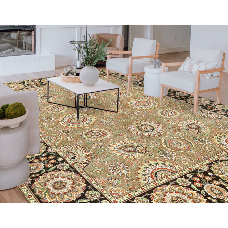 Hand Knotted Wool Oriental Indoor Rug