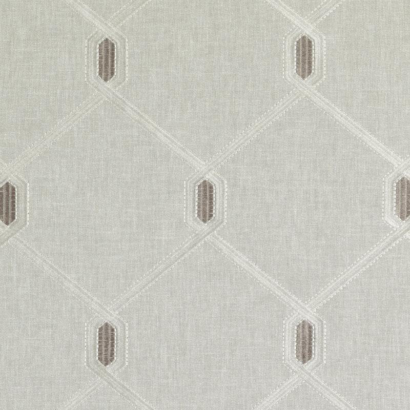 Tissu Avalon Embroideries, Étain