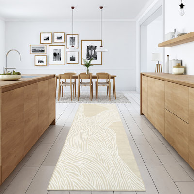 Washable Indoor Modern Abstract Area Rug Soft Low Pile Contemporary Throw Carpet Mat for Home Decor_White Black