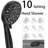 Dual Filtered Rain Shower Head Combo, Rainfall Shower Head And Showerhead With Filter-124638899