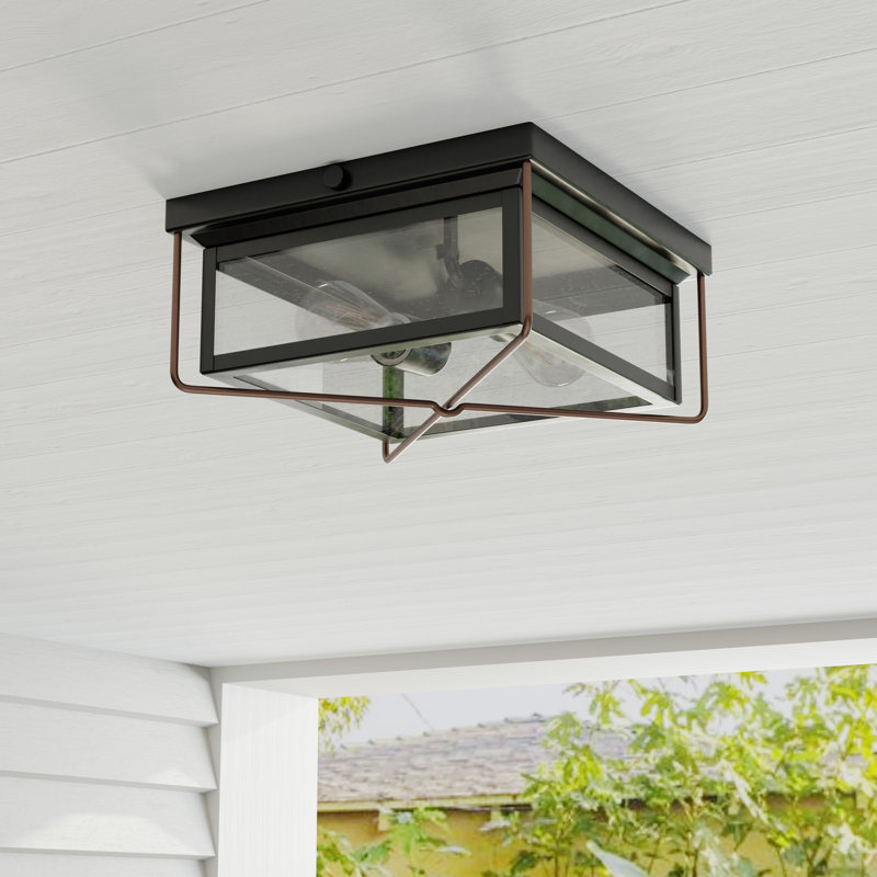 Holst Flush Mount, Antique Bronze