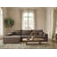 5 Seater Reclining Corner Sofa -1917798362-1917798363