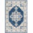 Cardy Oriental Navy/Creme Area Rug-1641144355