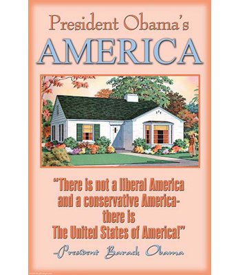 « obamas america » par wilbur pierce, impression