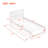 Twin Size Platform Bed with Trundle and Headboard-1108293097