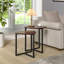 Tello Cross Legs Nesting Tables