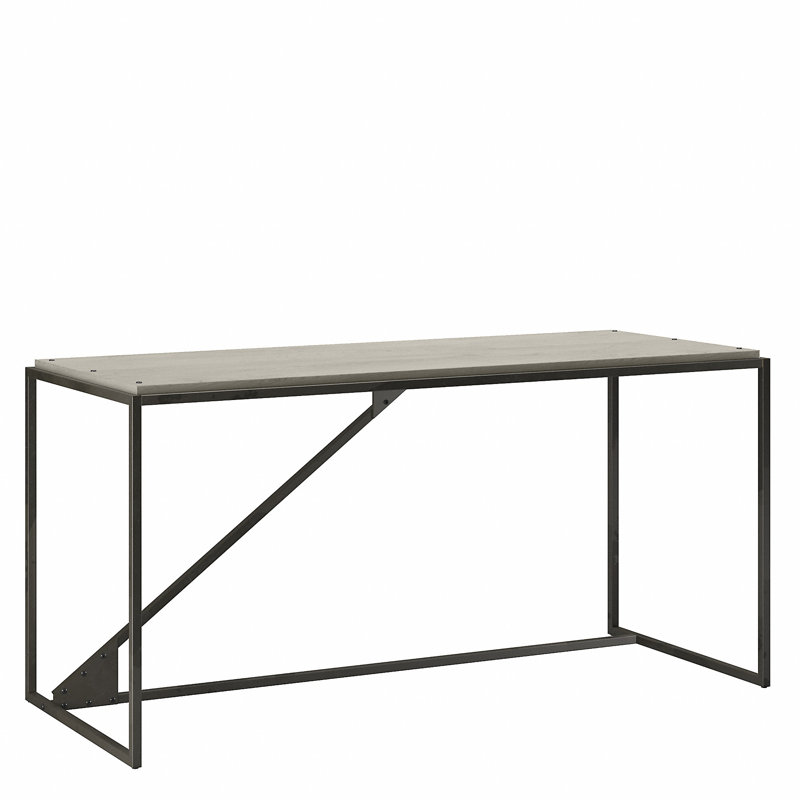 Bureau d'écriture Ovia, H 30 po x l 61,4 po x P 25,1 po, Blanc chalet