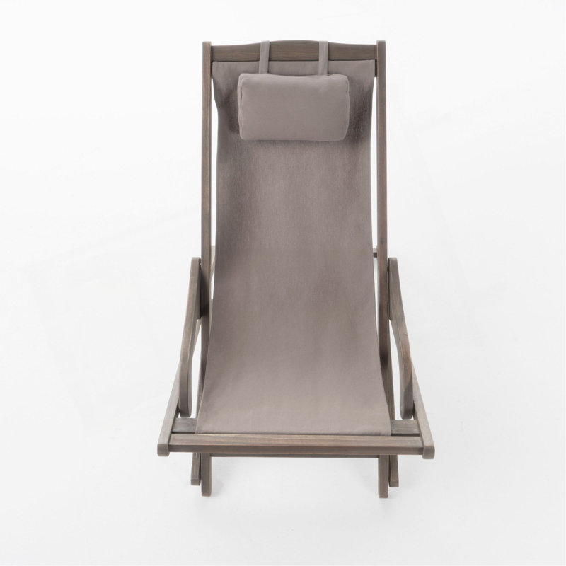 CHAISE SLING NIKKI BEACH - GRIS (ensemble de 2)