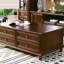 Large table basse en bois massif-104366686