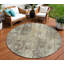 Tapis rond 8 po