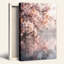 Art mural sur toile de fleurs de cerisier roses sur l'eau-132736856