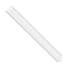 20-Pack V-Shape LED Aluminum Channel System with Milky Cover, End Caps, and Mounting Clips – 3.3 ft Silver Profile for Under Cabinet and Counter Lighting