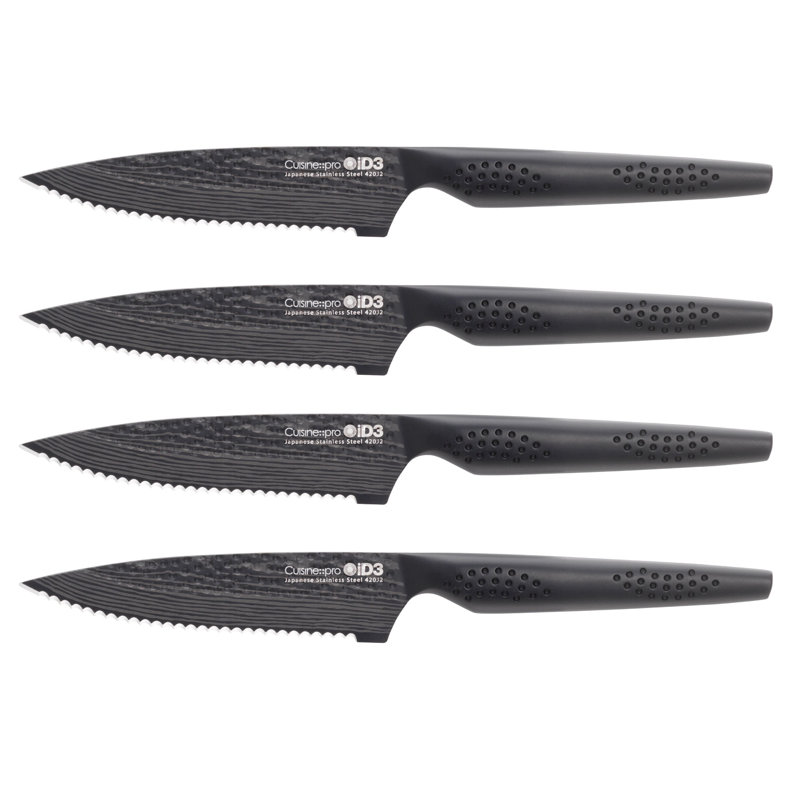 Cuisine::pro® iD3® BLACK SAMURAI   Steak Knife Set 4 Piece