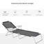 Chaise longue pliante, chaise longue d'extérieur à structure en métal pour plage, cour, patio, chaise longue moderne-1467014321