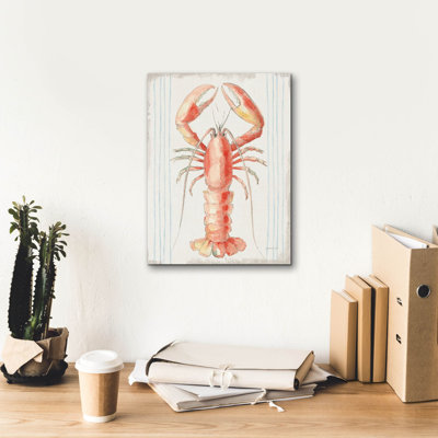 Breakwater Bay 'Floursack Nautical 2 No Words' by Danhui Nai Canvas Wall Art