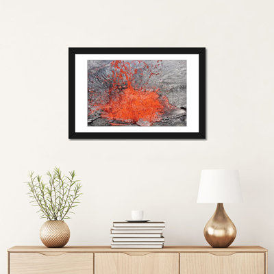 " Lava Bubble Bursting Through Crust Of Active Lava Lake Erta Ale Volcano Danakil Depression Ethiopia I " by Richard Roscoe