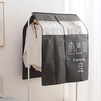 Household Three-dimensional Clothing, Suit Jacket, Wedding Dress, Ashproof Shade, Hanging Pocket, Coat Protective Shade, Cover Cloth