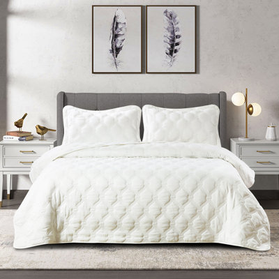 SERENTA Geometric Shapes Bedding with Pillow Shams