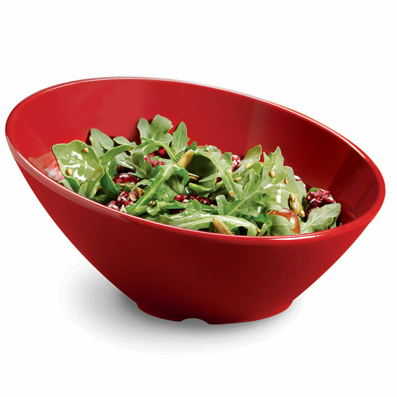10 oz Bol à salade en angle, Noir