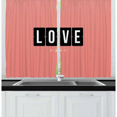 Tailored Kitchen Curtain
