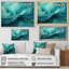 Turquoise Tranquility V - paysages abstraits, impressions sur toile-2102498511-2102498508-2131226314