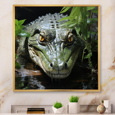 Alligator Rivers Guardian sur toile