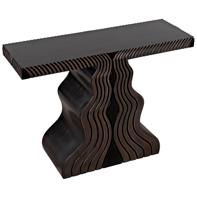 Ray 42'' Solid Wood Console Table