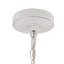 Luray - Lustre classique à 4 lumières, intensité variable, style artisanal, 3 niveaux, pompons