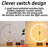Devani Wood USB Table Lamp