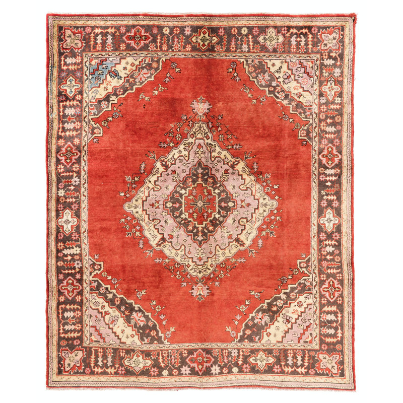 Antique Turkish Oushak Rug. Rare Size. Very Good Condition