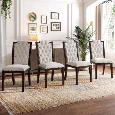 Upholstered Dining Chairs Set Of 4