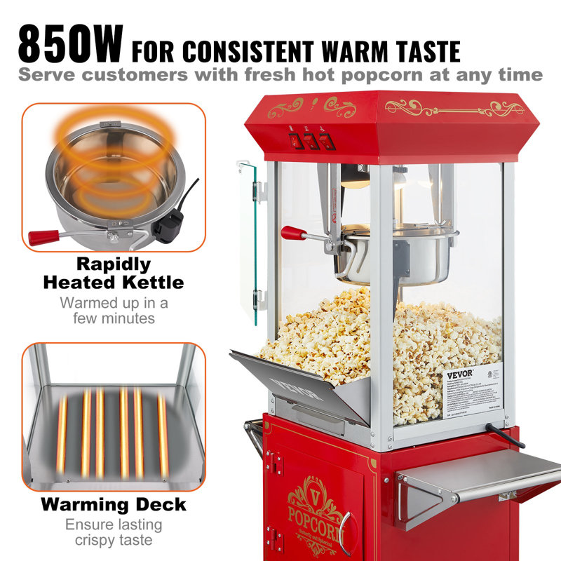 Machine à maïs soufflé 8 oz Popcorn Popper Machine
