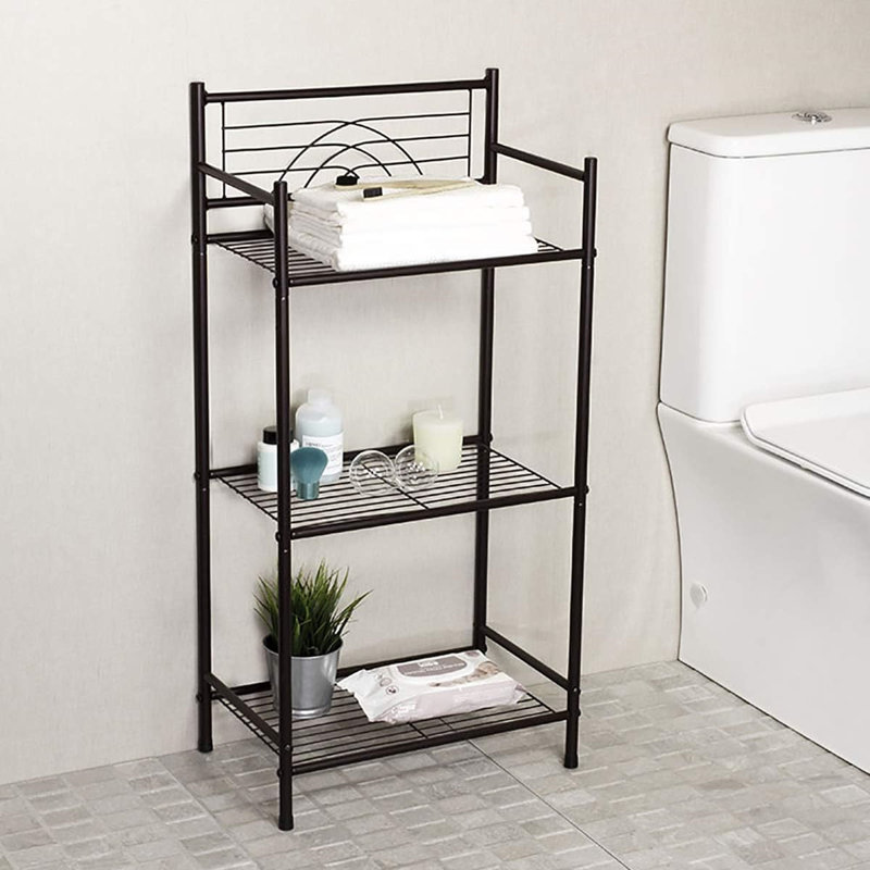 Aimon Steel Bathroom Shelves, Orb