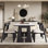 Table et chaise de style ancien moderne et simple