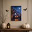 Art mural blanc sur toile, "White Ghost Drive"-58644
