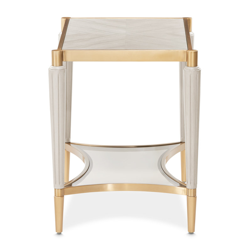 St. Charles End Table - Dove Gray