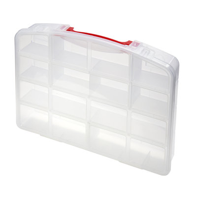 Plastic Storage Bin - Pack of 6